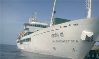 mv lakshadweep sea